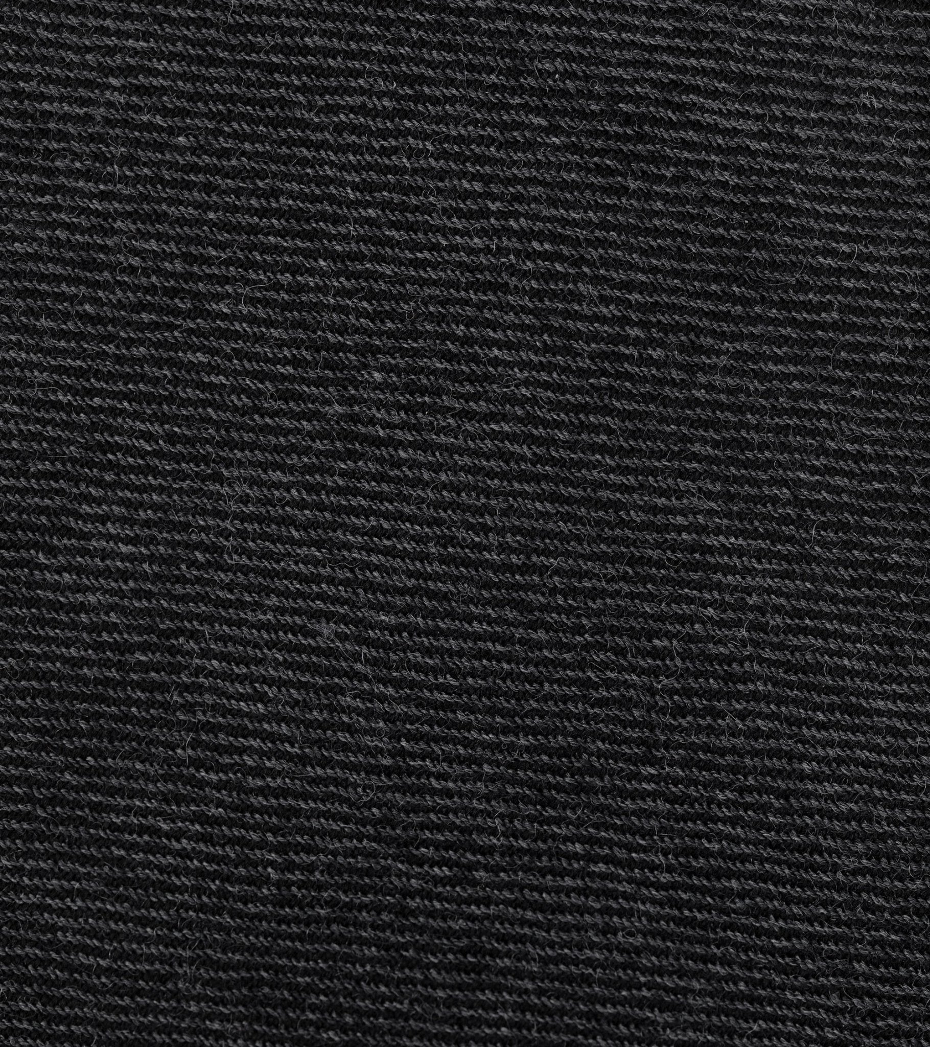 Bigi Wool Twill Tie: Dark Grey - Trunk Clothiers