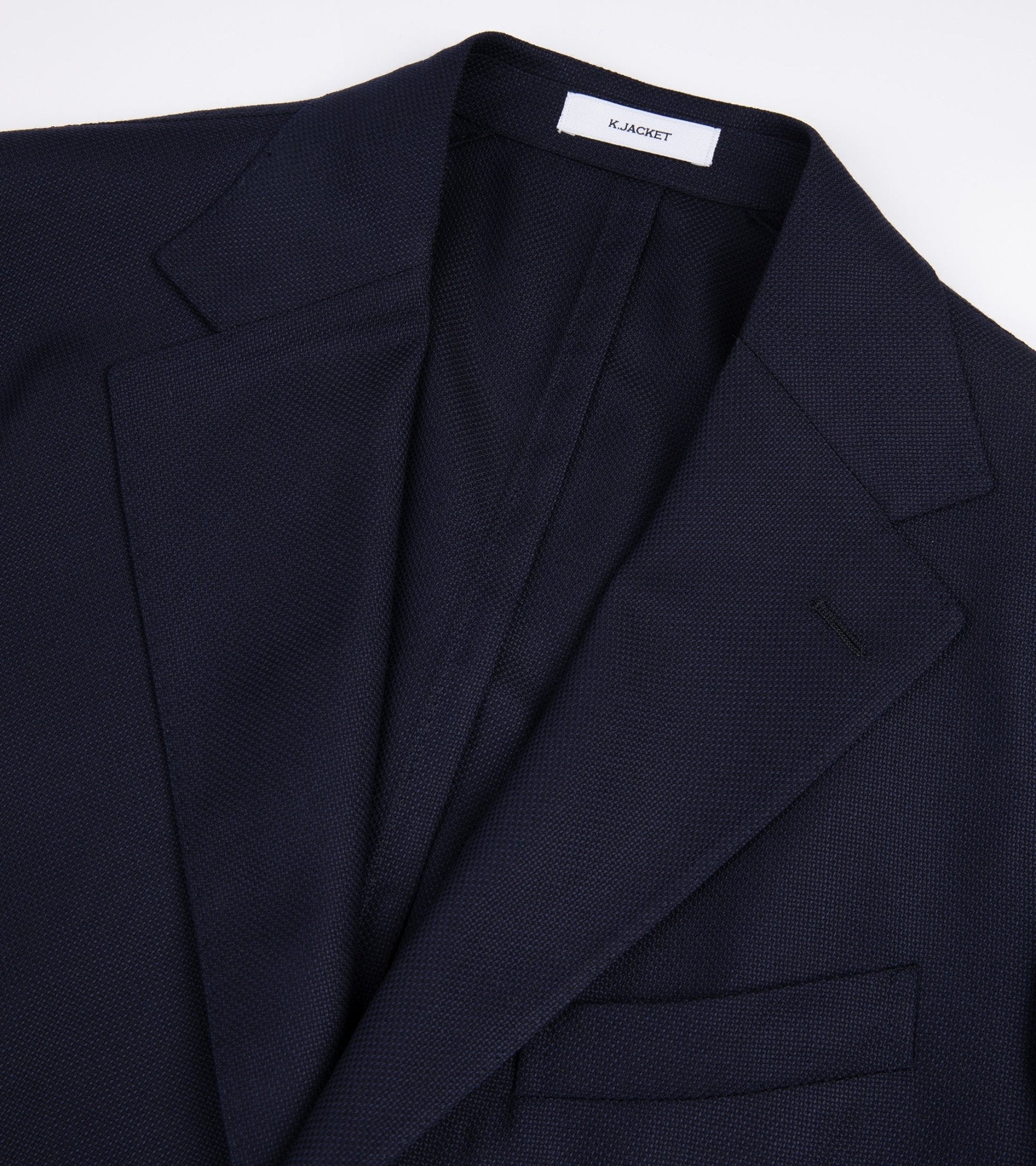 Boglioli for Trunk Wool Hopsack K Jacket: Navy - Trunk Clothiers