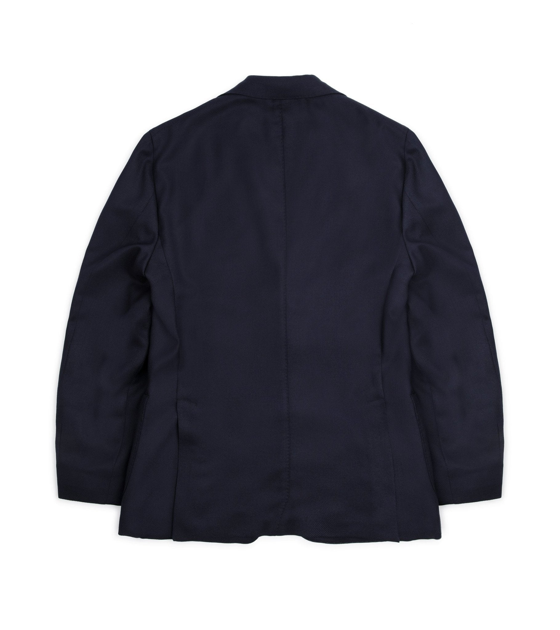 Boglioli for Trunk Wool Hopsack K Jacket: Navy - Trunk Clothiers