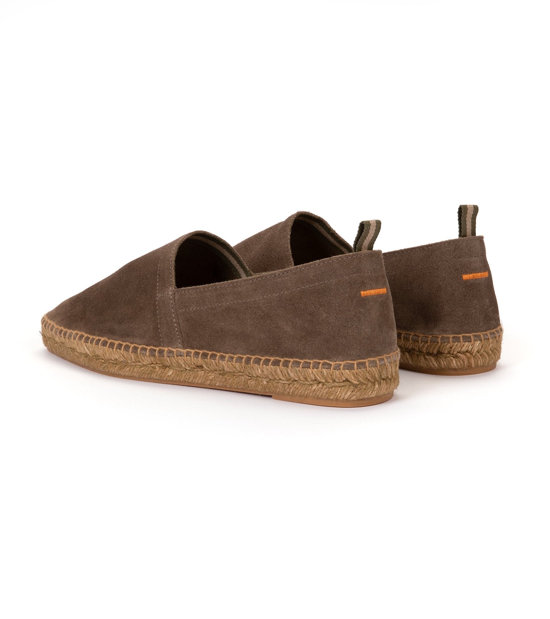 Castañer Pablo Suede Espadrille: Grey - Trunk Clothiers