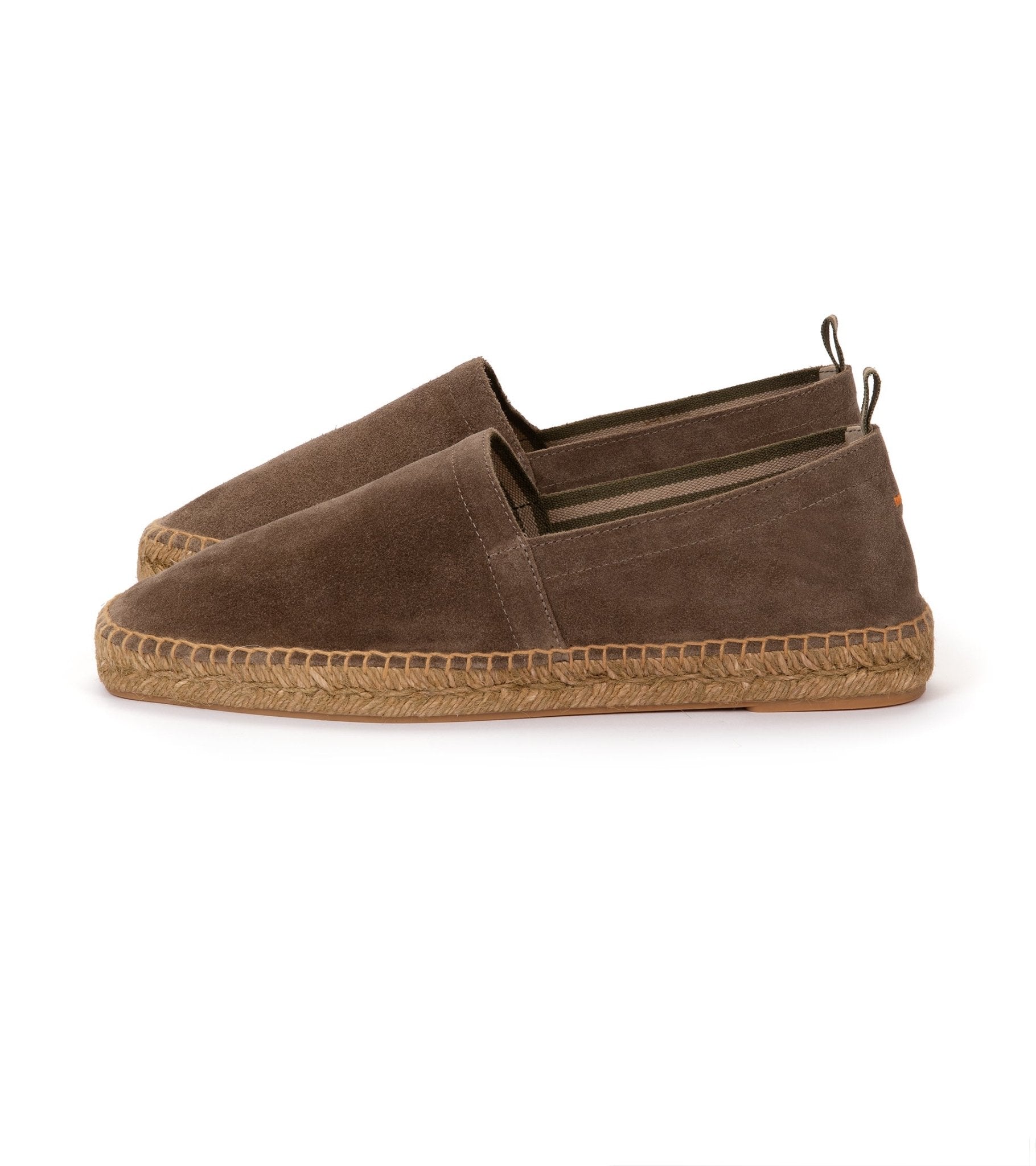 Castañer Pablo Suede Espadrille: Grey - Trunk Clothiers