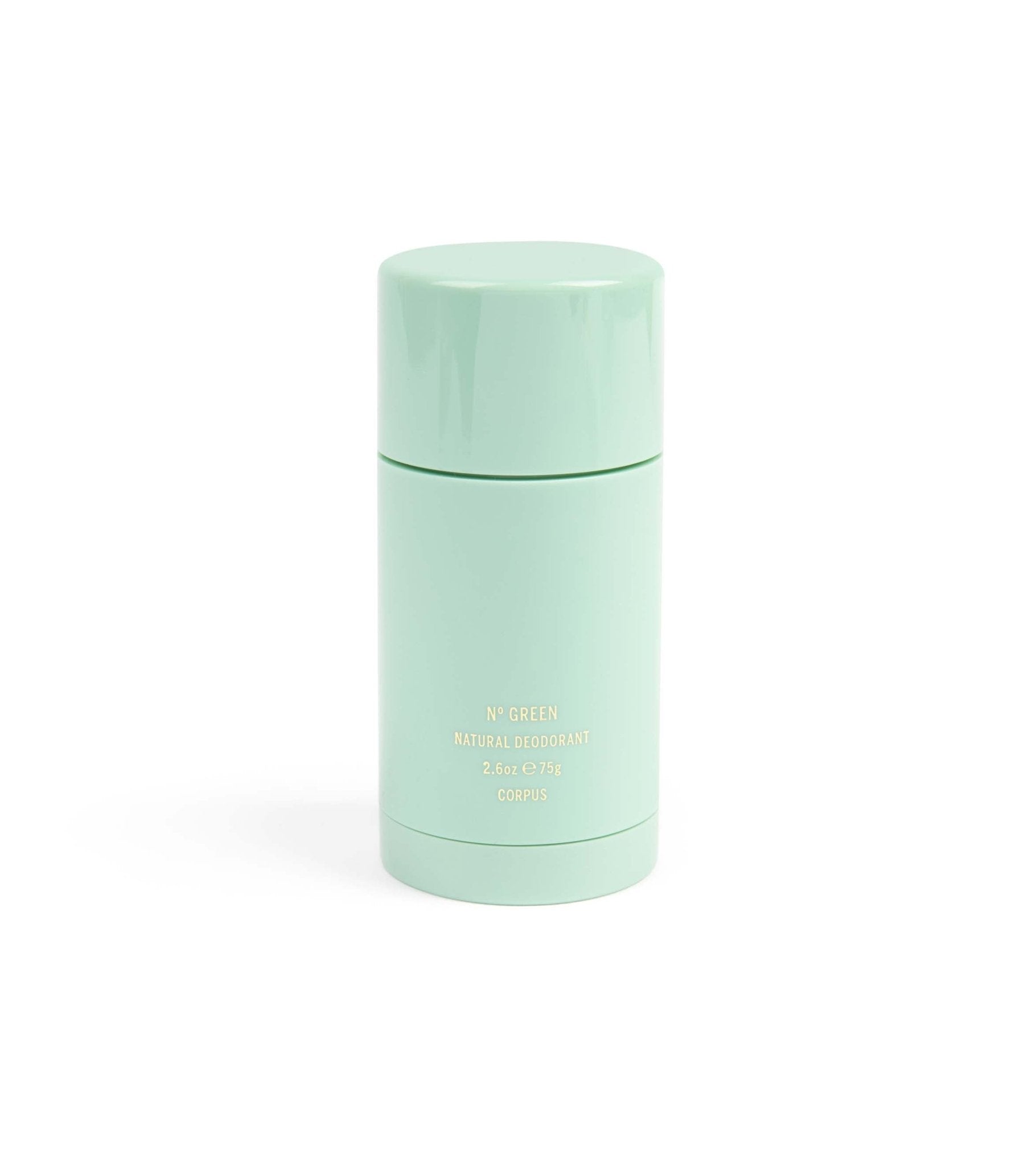 Corpus Natural Deodorant: Nº Green - Trunk Clothiers