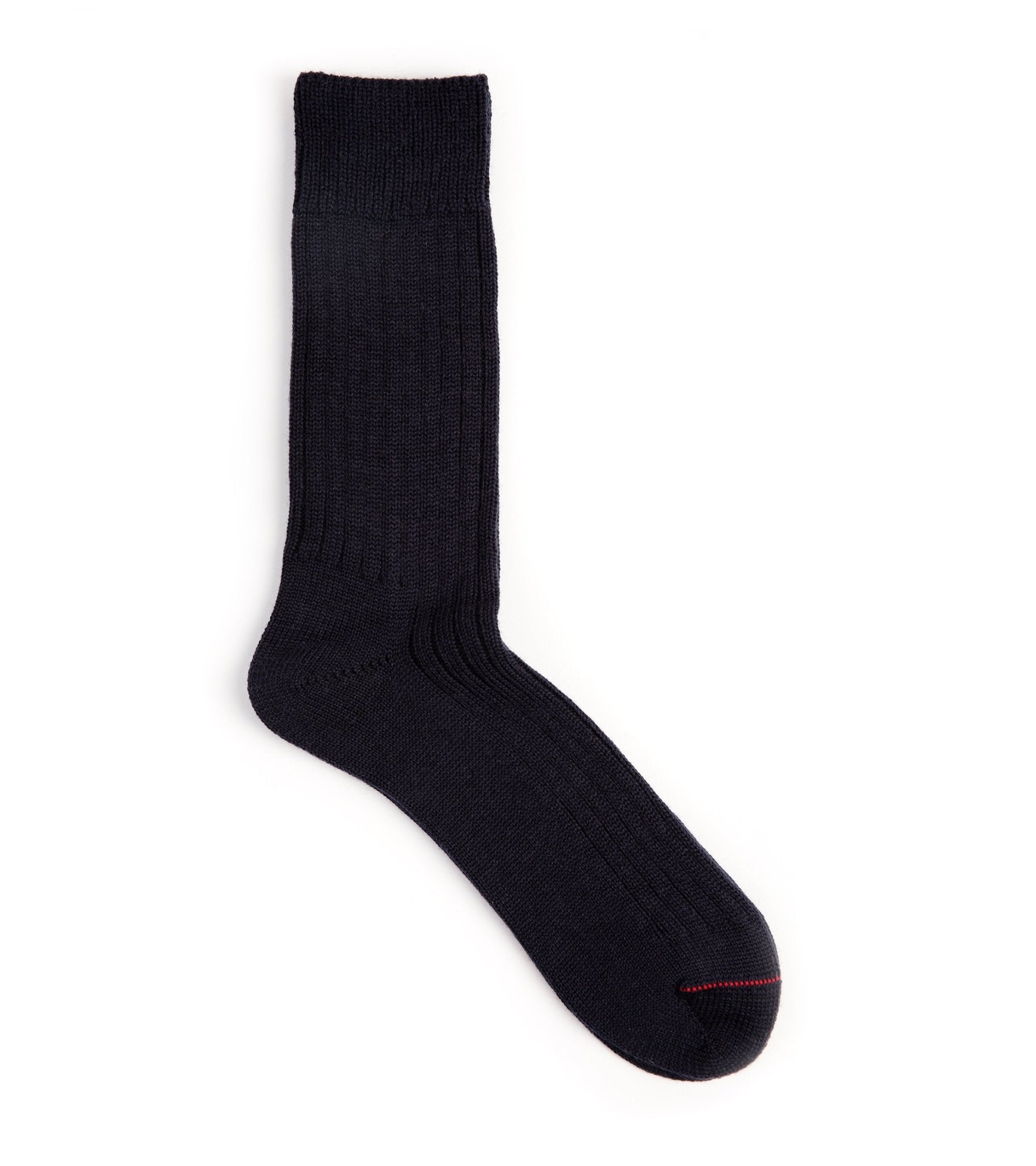 Freight Wool Socks: Navy - Trunk Clothiers