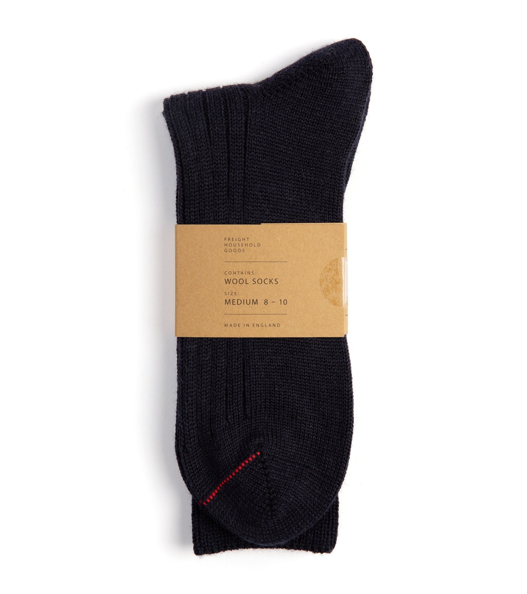 Freight Wool Socks: Navy - Trunk Clothiers