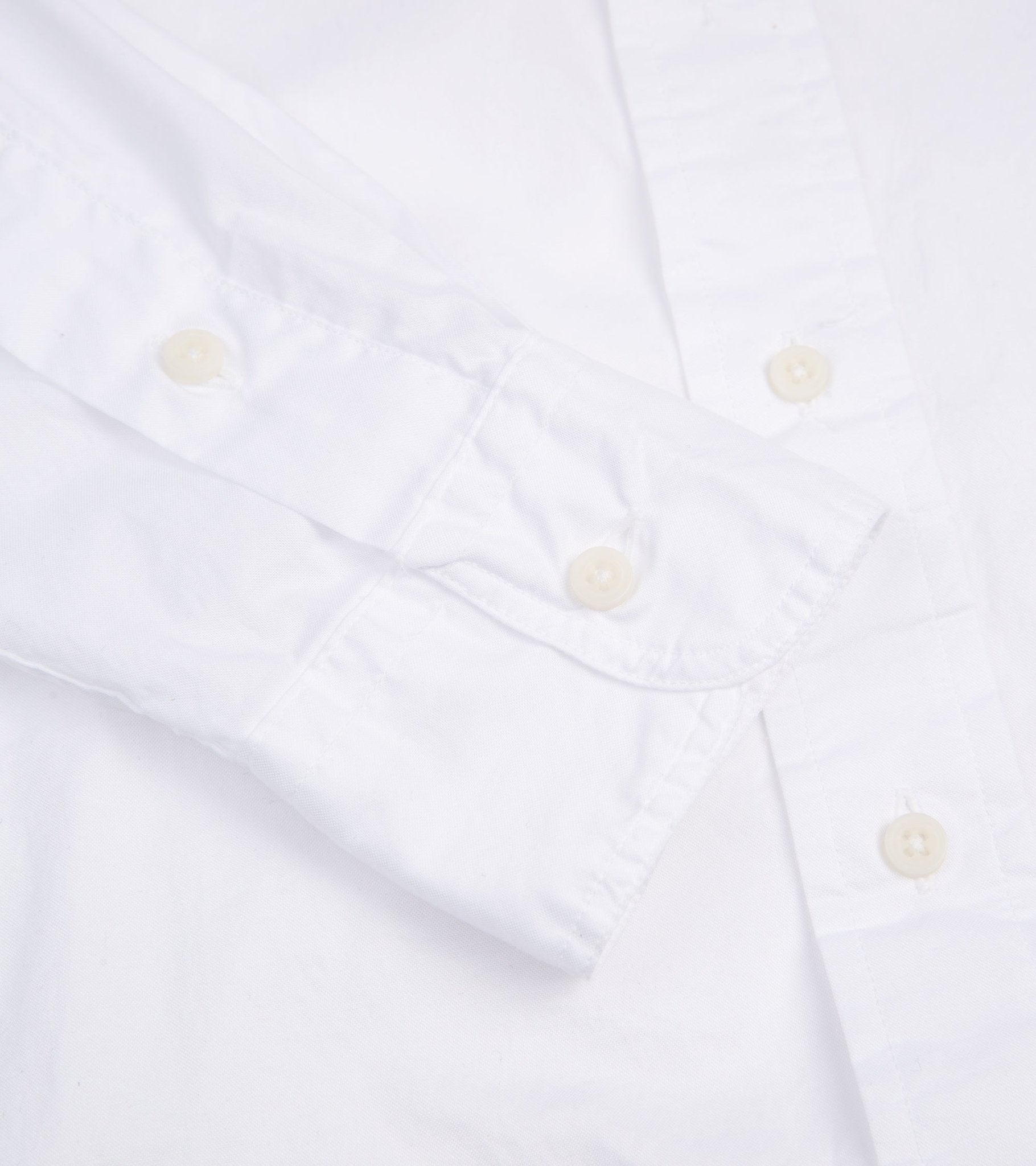 Gitman Vintage Zephyr Cotton Shirt: White - Trunk Clothiers