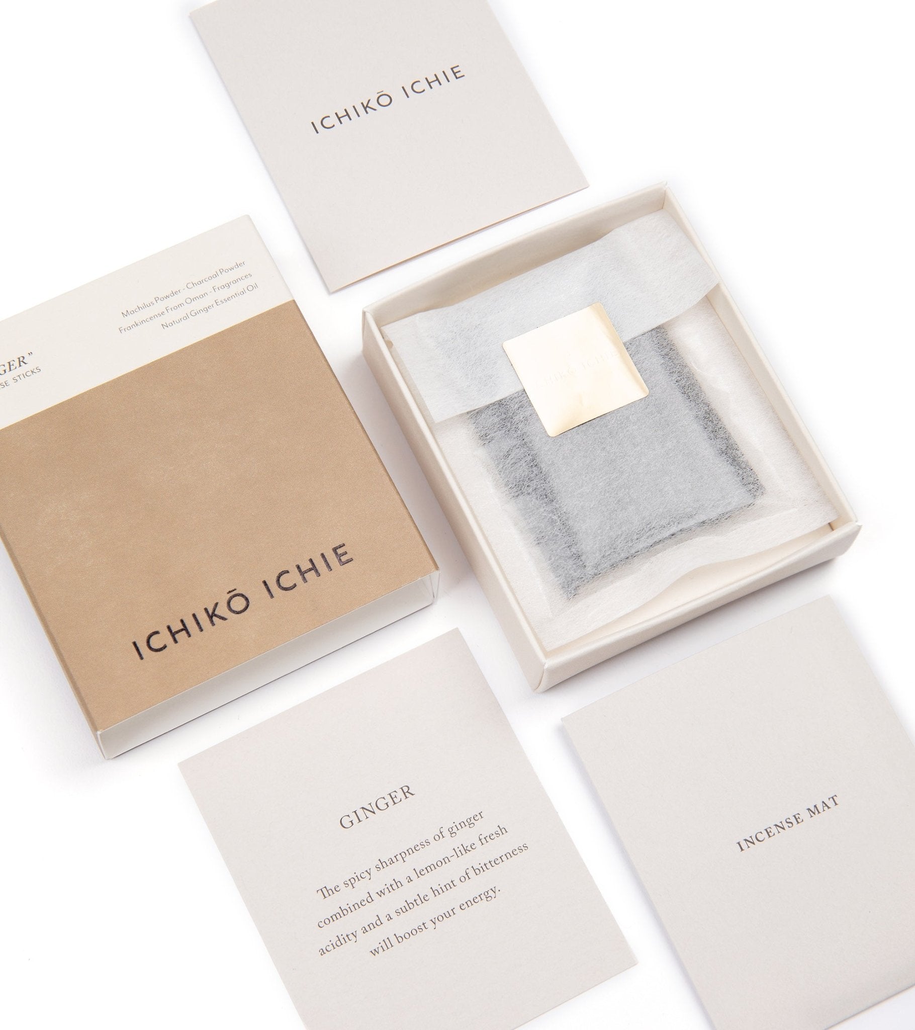 Ichiko Ichie Incense: Ginger - Trunk Clothiers