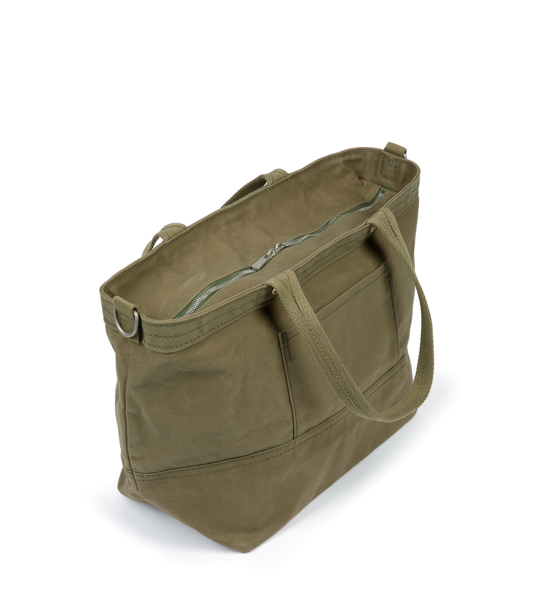 Ichizawa Hanpu for Trunk Zip Tote Bag: Olive - Trunk Clothiers