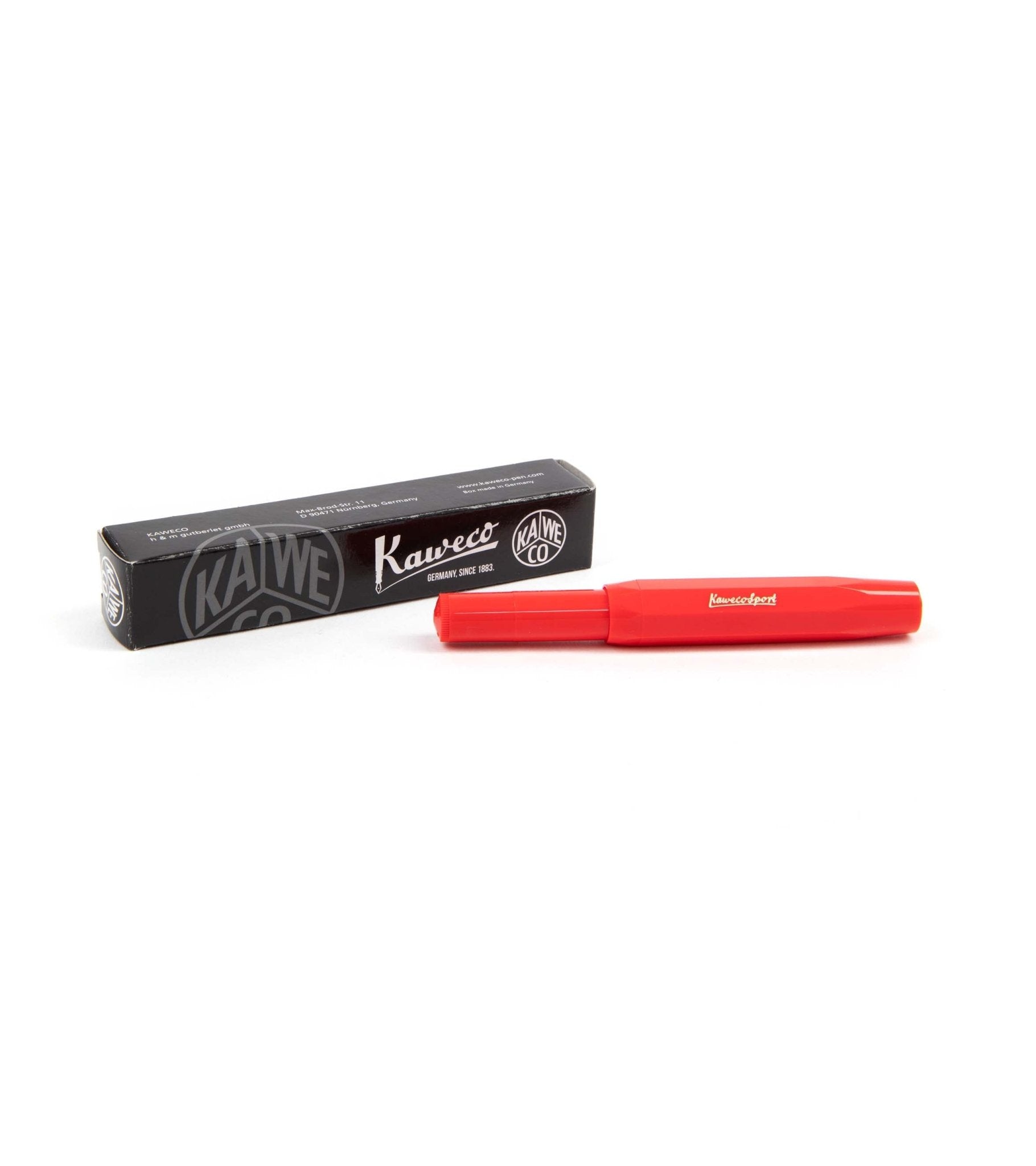 Kaweco Classic Sport Rollerball Pen: Red - Trunk Clothiers