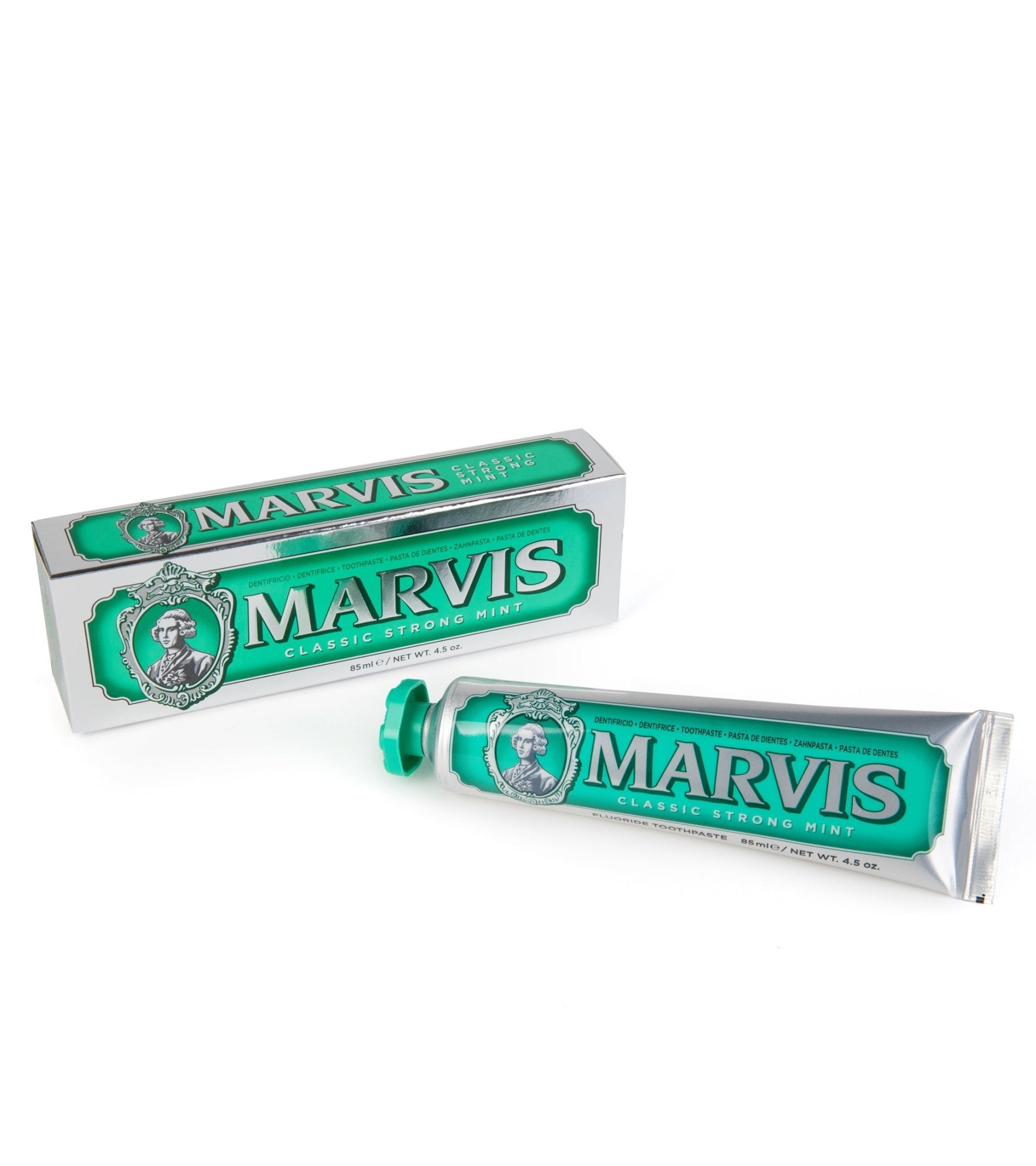 Marvis Toothpaste 85ml: Classic Strong Mint - Trunk Clothiers