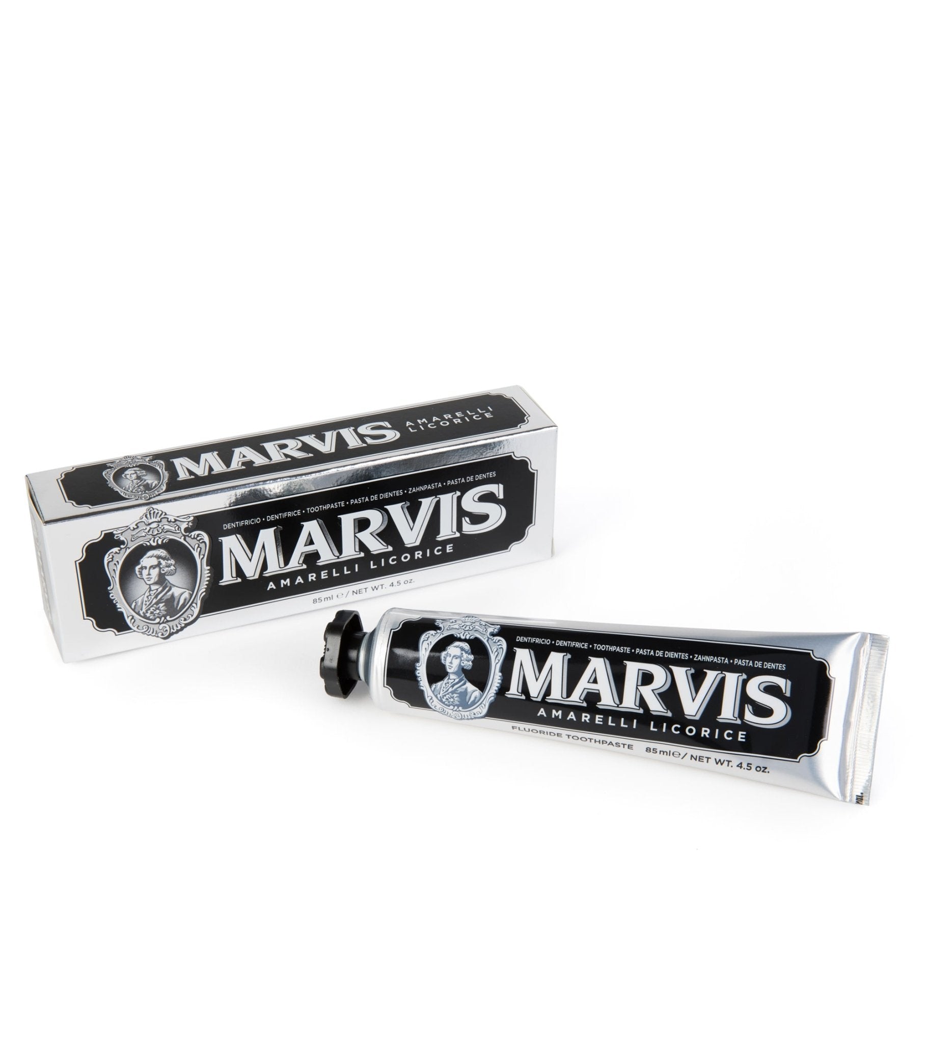 Marvis Toothpaste 85ml: Liquorice - Trunk Clothiers