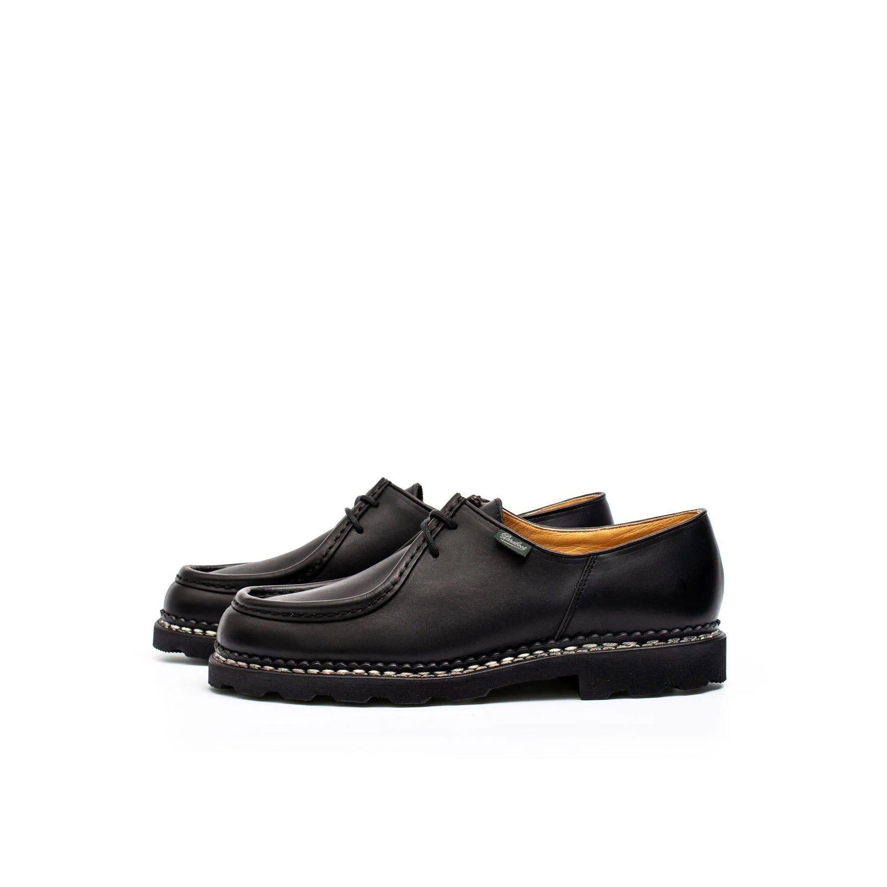 Paraboot Michael Leather Shoe: Noir