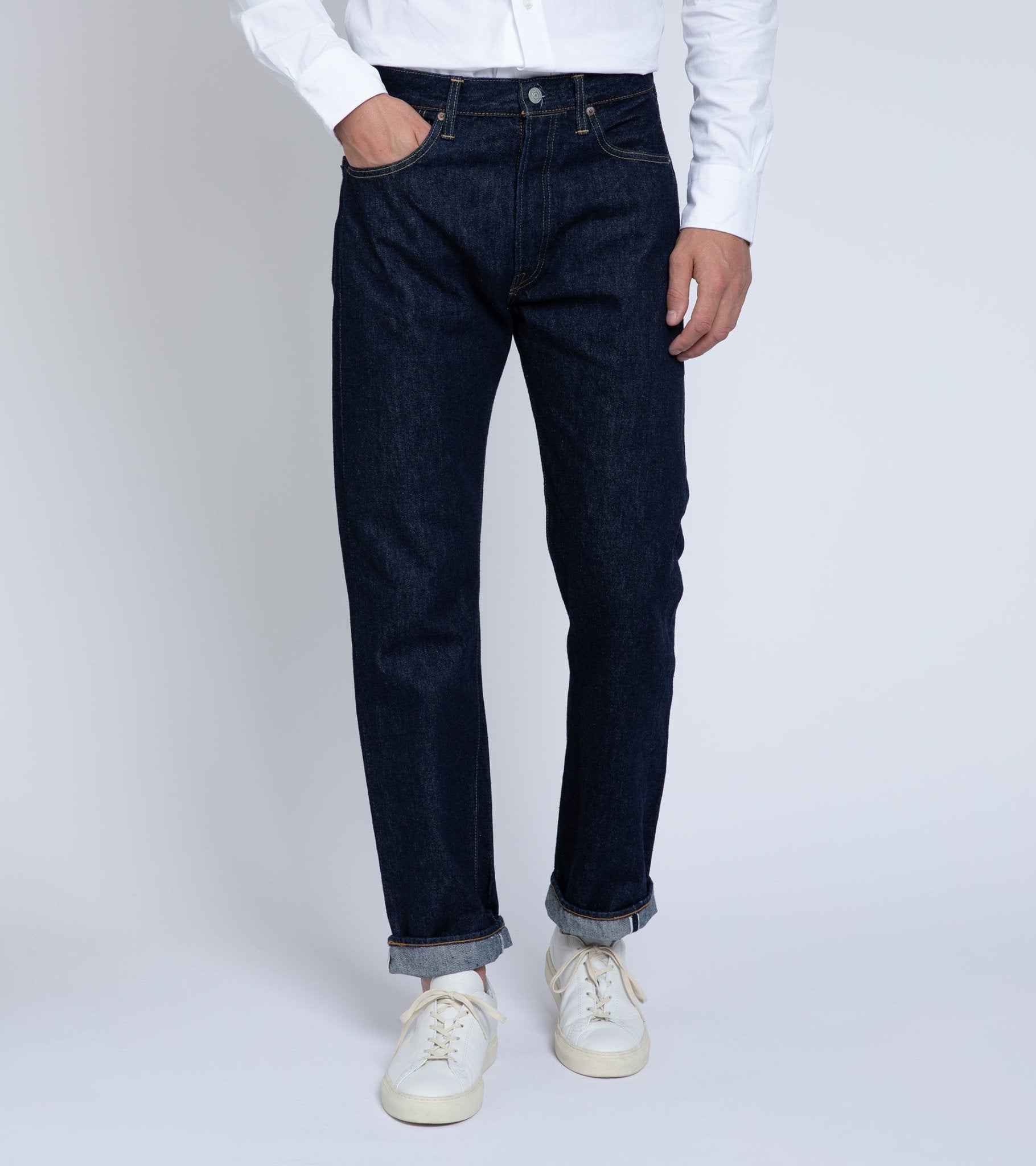 OrSlow 105 Standard Fit Selvedge Denim: One Wash - Trunk Clothiers