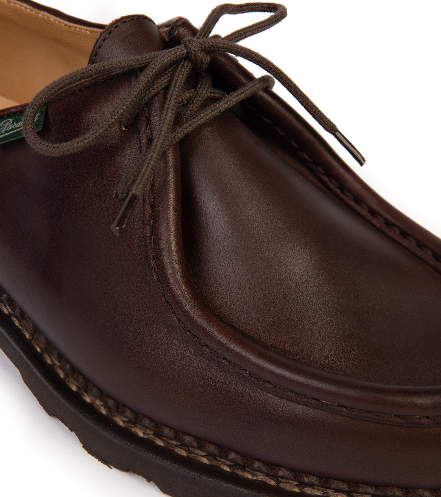 Paraboot Michael Leather Shoe: Café - Trunk Clothiers