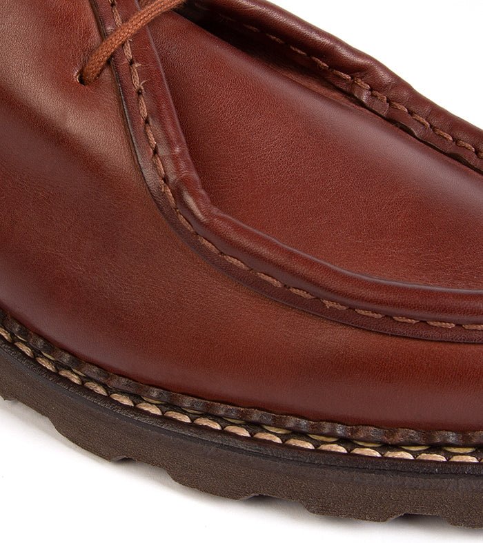 Paraboot Michael Leather Shoe: Marron - Trunk Clothiers