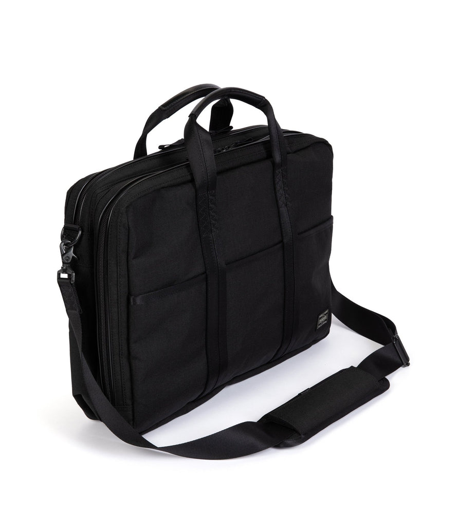 PORTER Hybrid 2Way Briefcase: Black – Trunk Clothiers