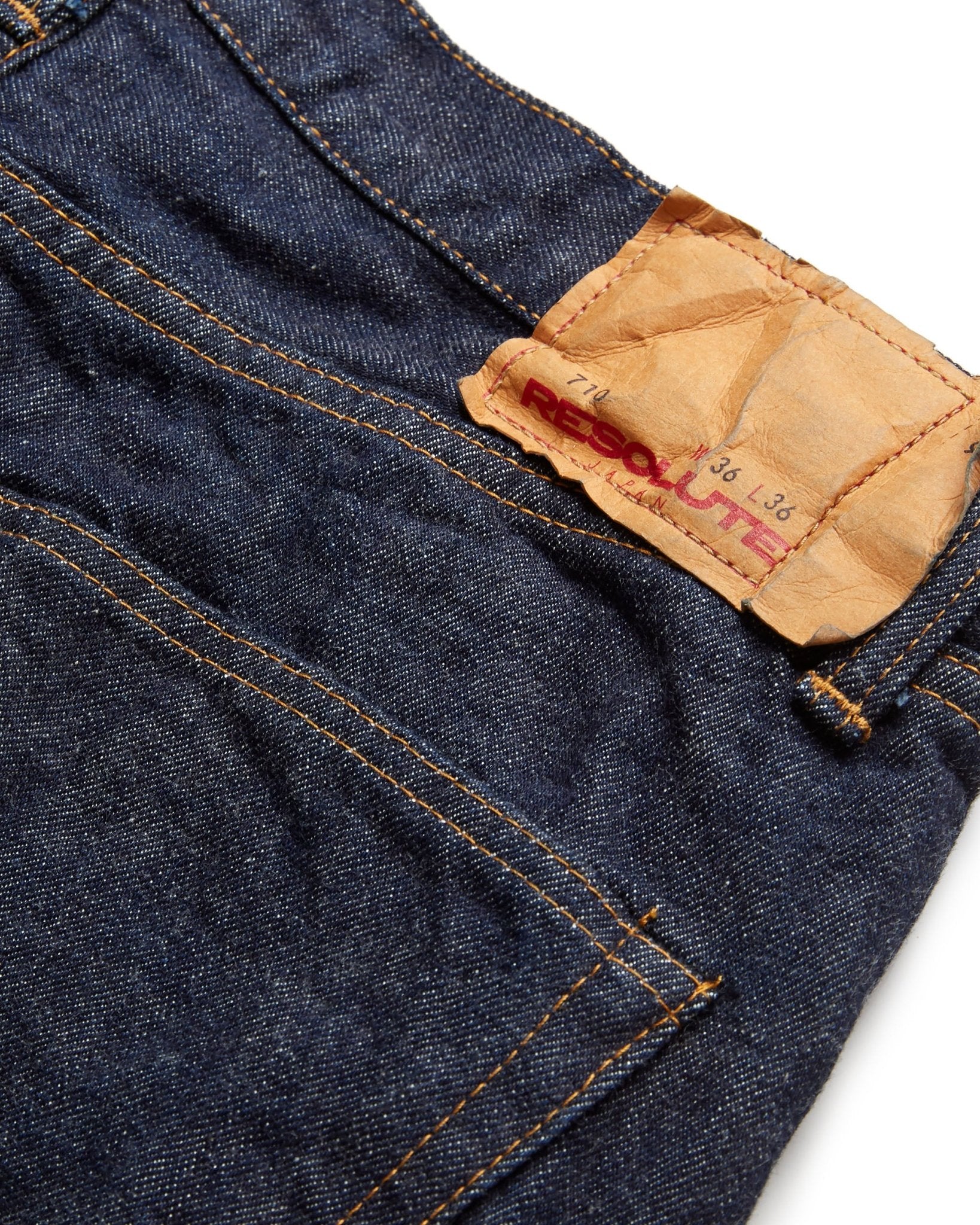 Resolute 710 Denim Jeans: One Wash - Trunk Clothiers