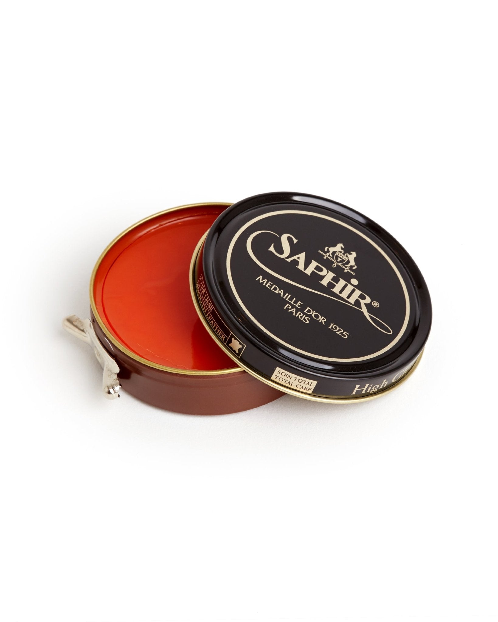 Saphir Pate De Lux Shoe Polish 50ml: 03 Light Brown - Trunk Clothiers