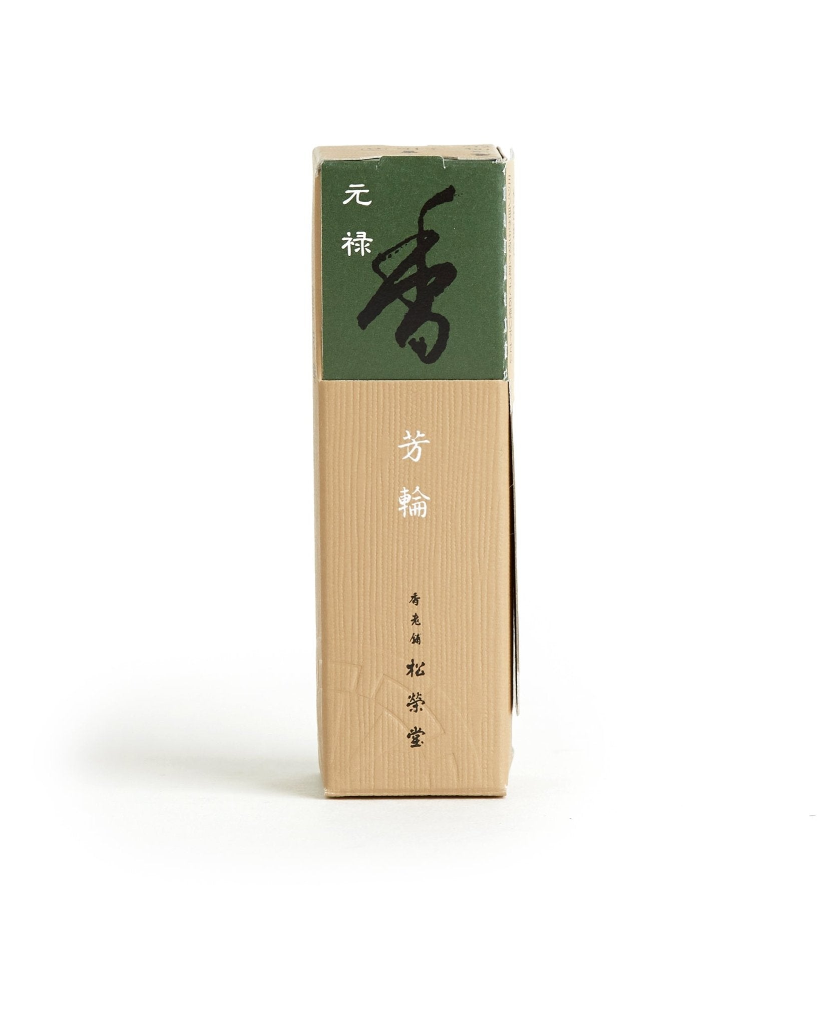 Shoyeido Genroku Green Incense: 20 sticks - Trunk Clothiers