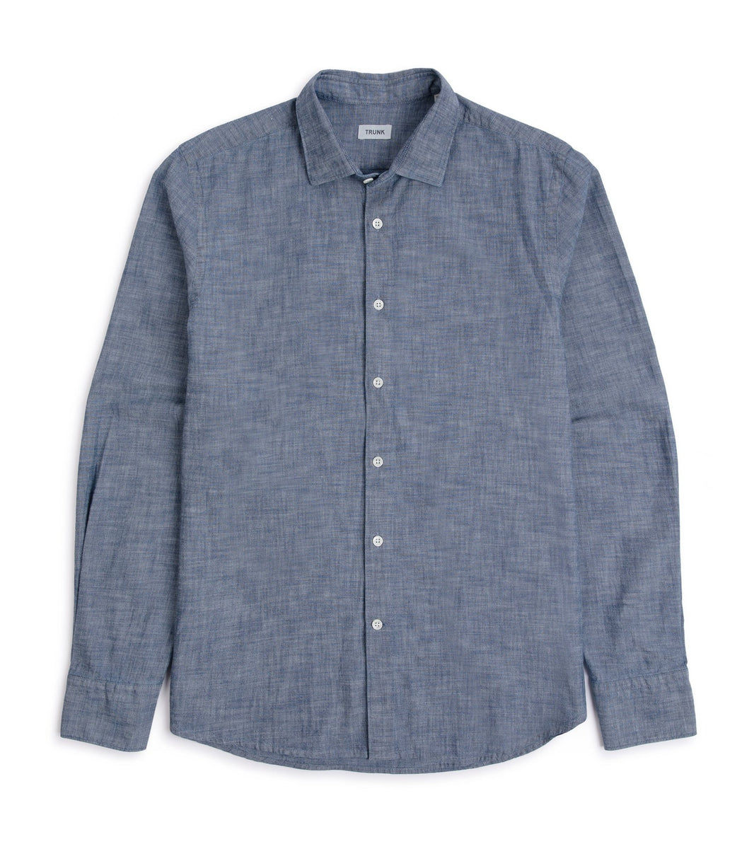 Trunk Austin Japanese Chambray Shirt: Dark Blue – Trunk Clothiers