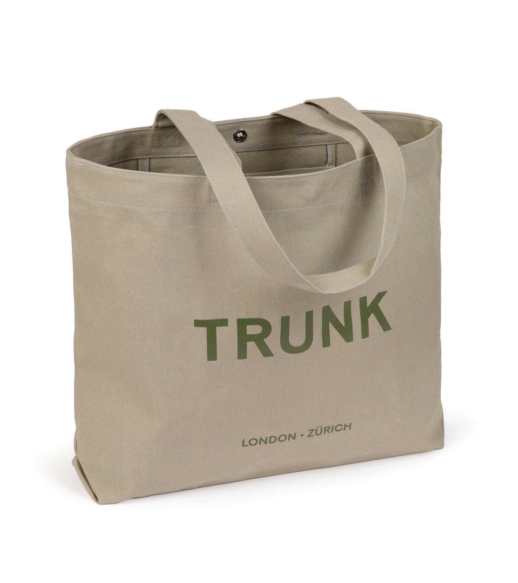 Trunk Cotton Canvas Shopper: Grey - Trunk Clothiers