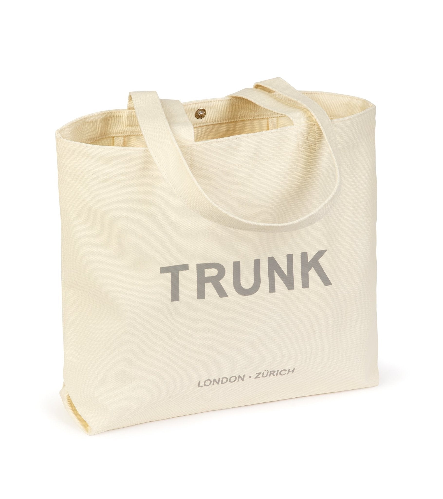 Trunk Cotton Canvas Shopper: Off White - Trunk Clothiers