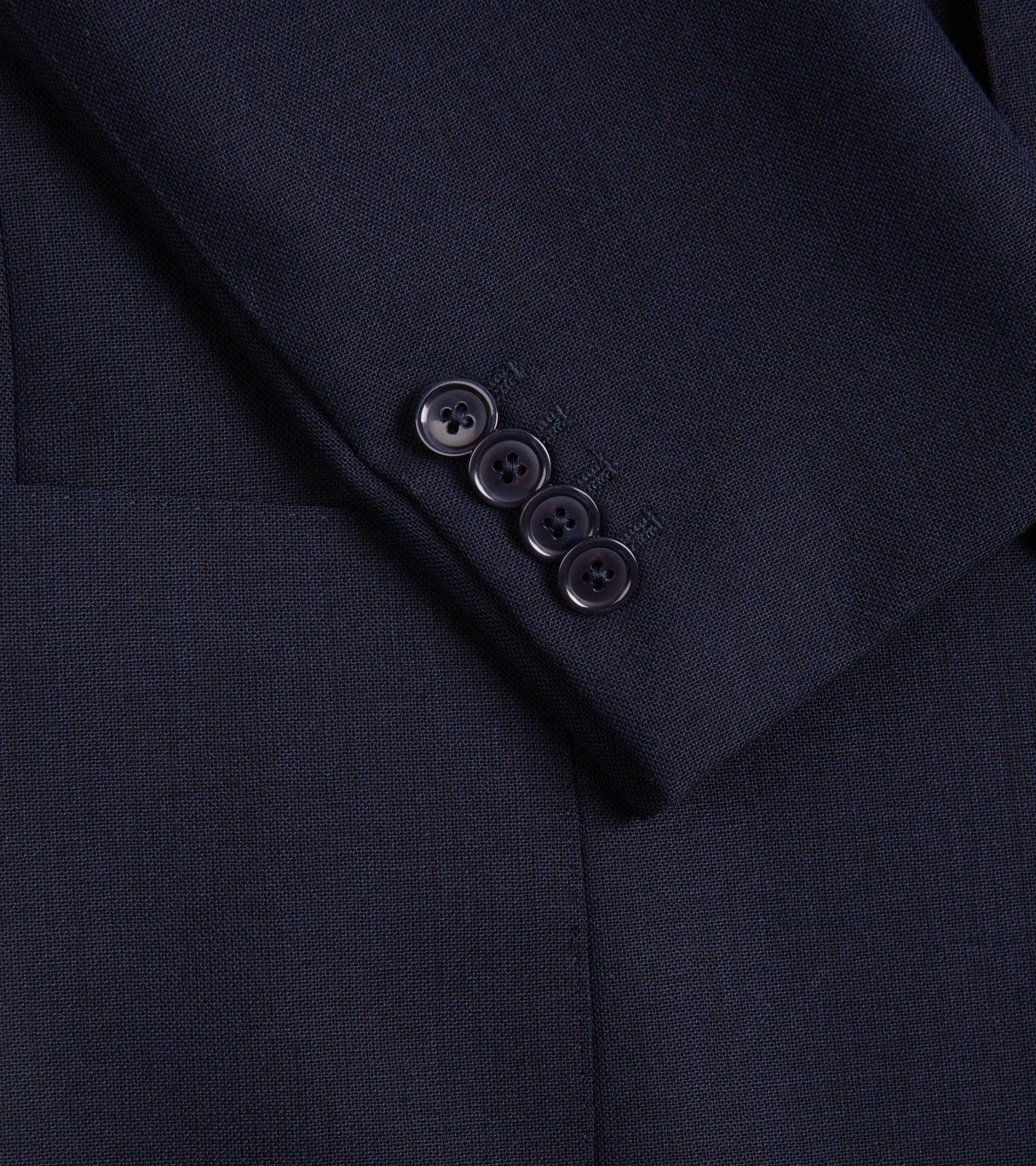 Trunk Wigmore Wool Fresco Suit Jacket: Navy - Trunk Clothiers