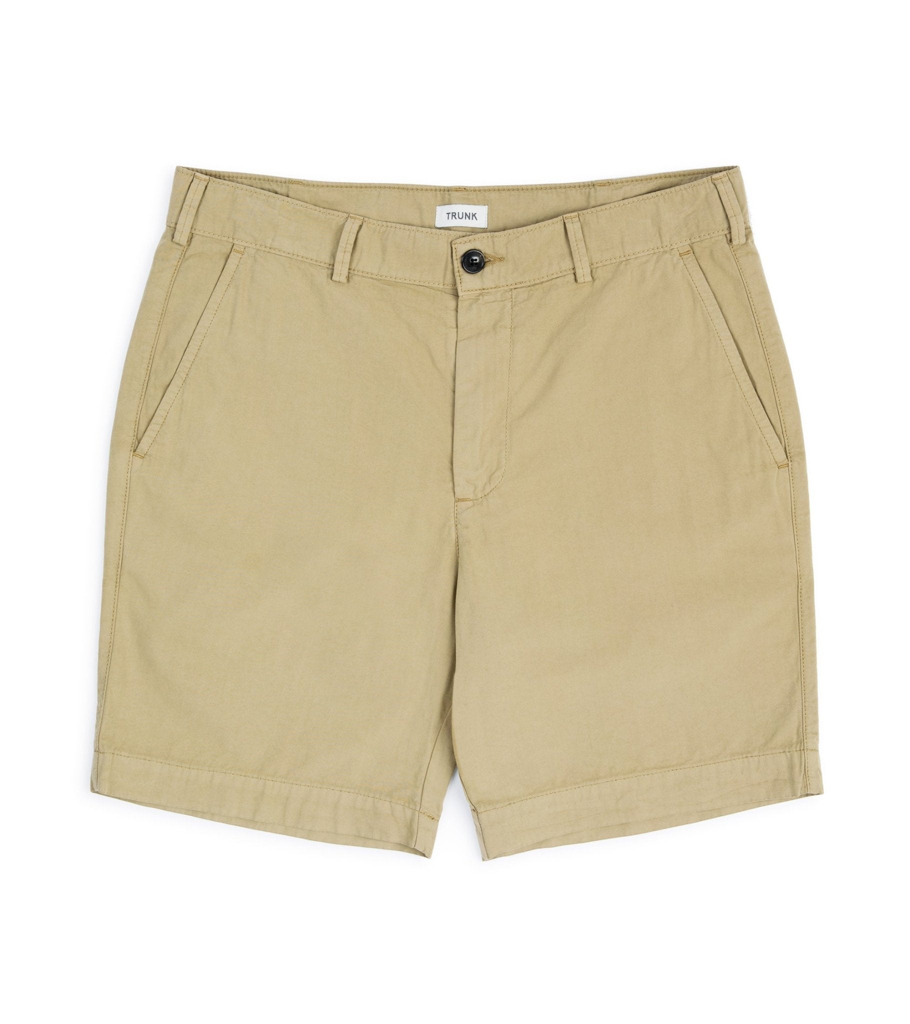 Trunk Winnett Cotton Short: Beige - Trunk Clothiers