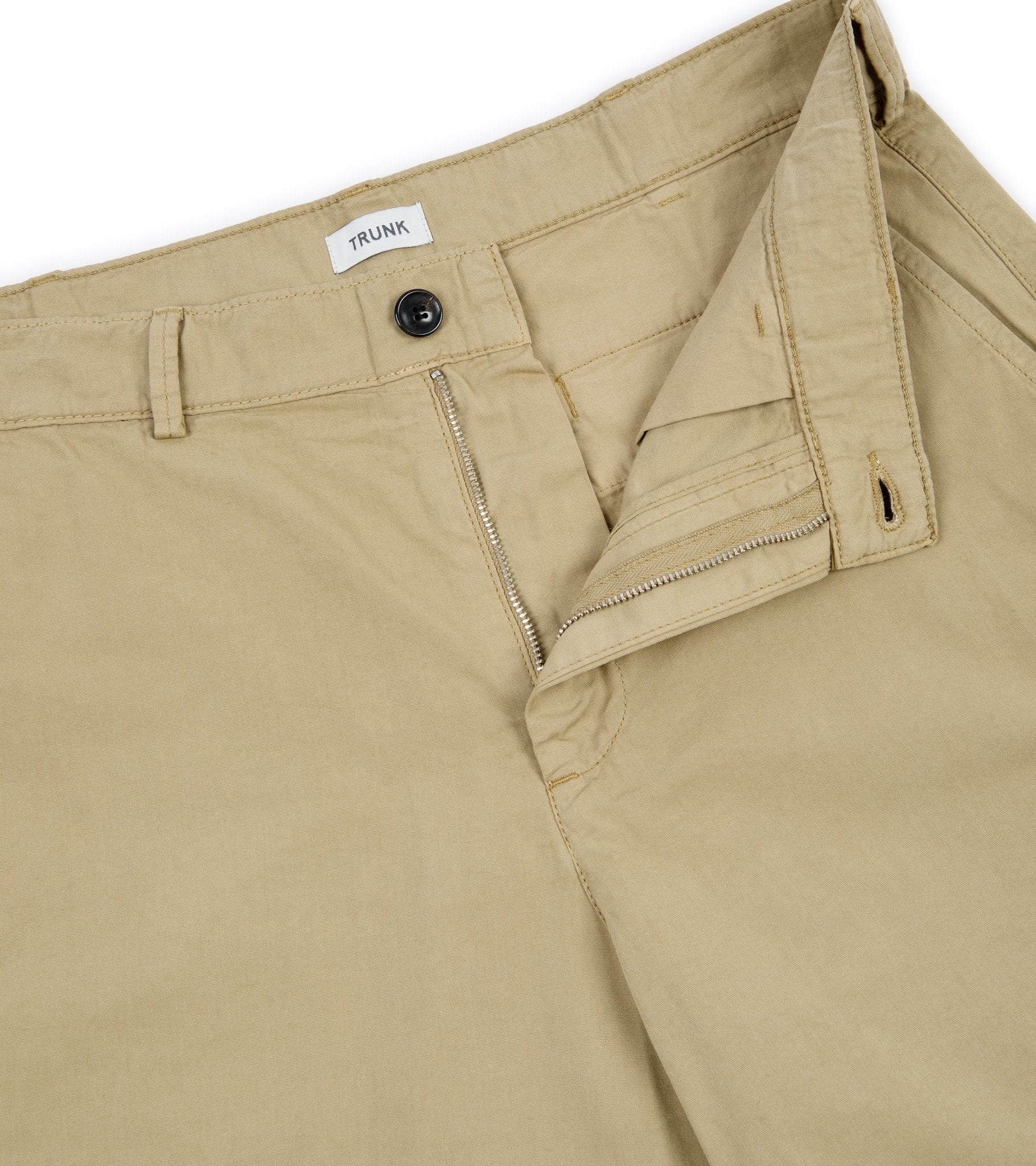 Trunk Winnett Cotton Short: Beige - Trunk Clothiers