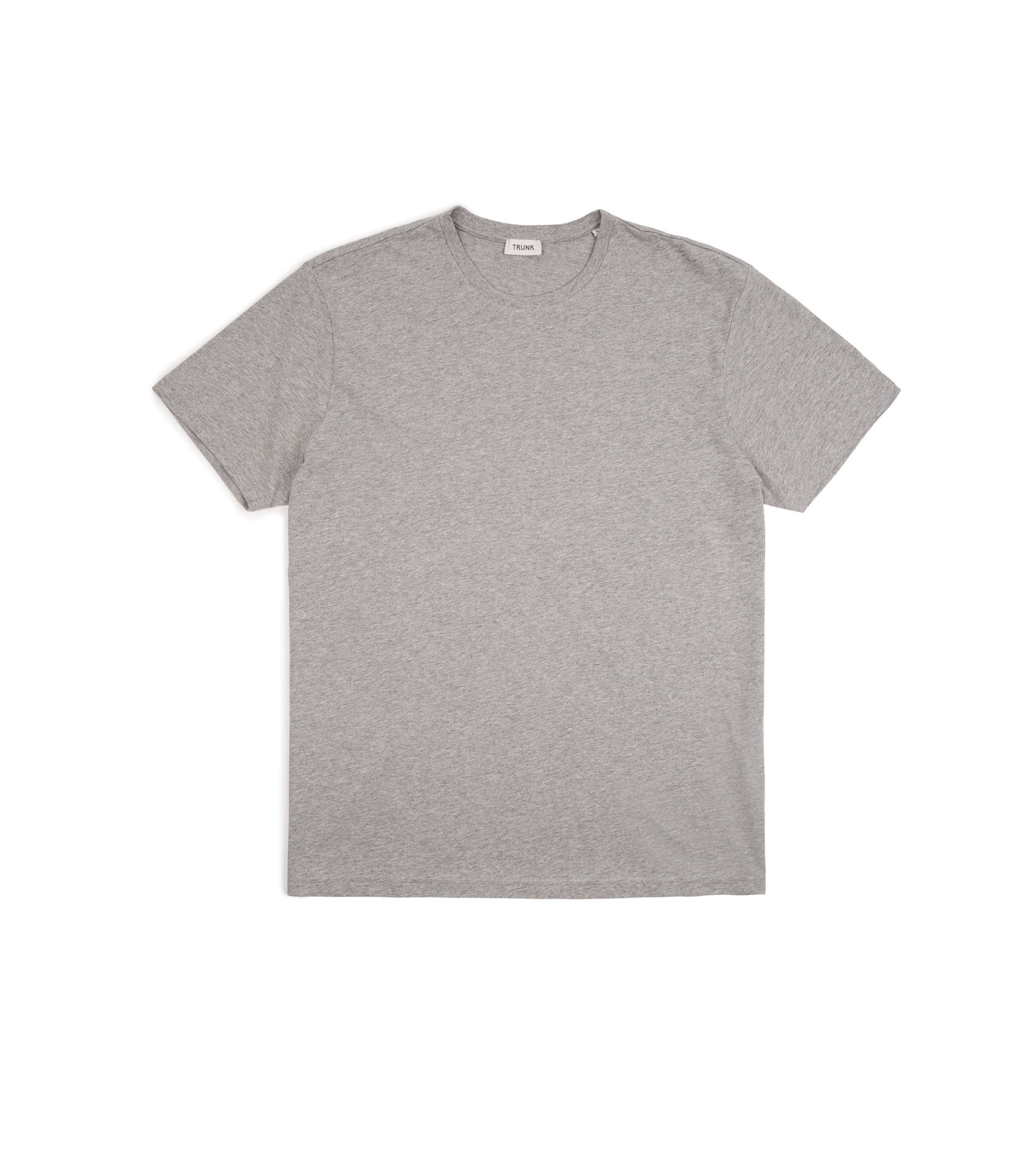 Trunk York Short Sleeve T-Shirt: Grey - Trunk Clothiers