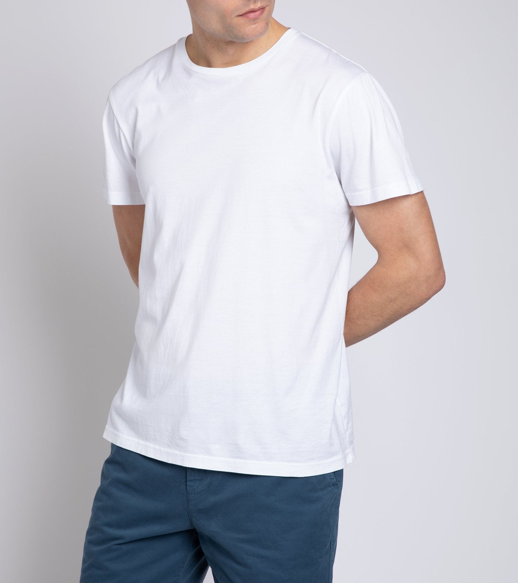 Trunk York Short Sleeve T-Shirt: White - Trunk Clothiers