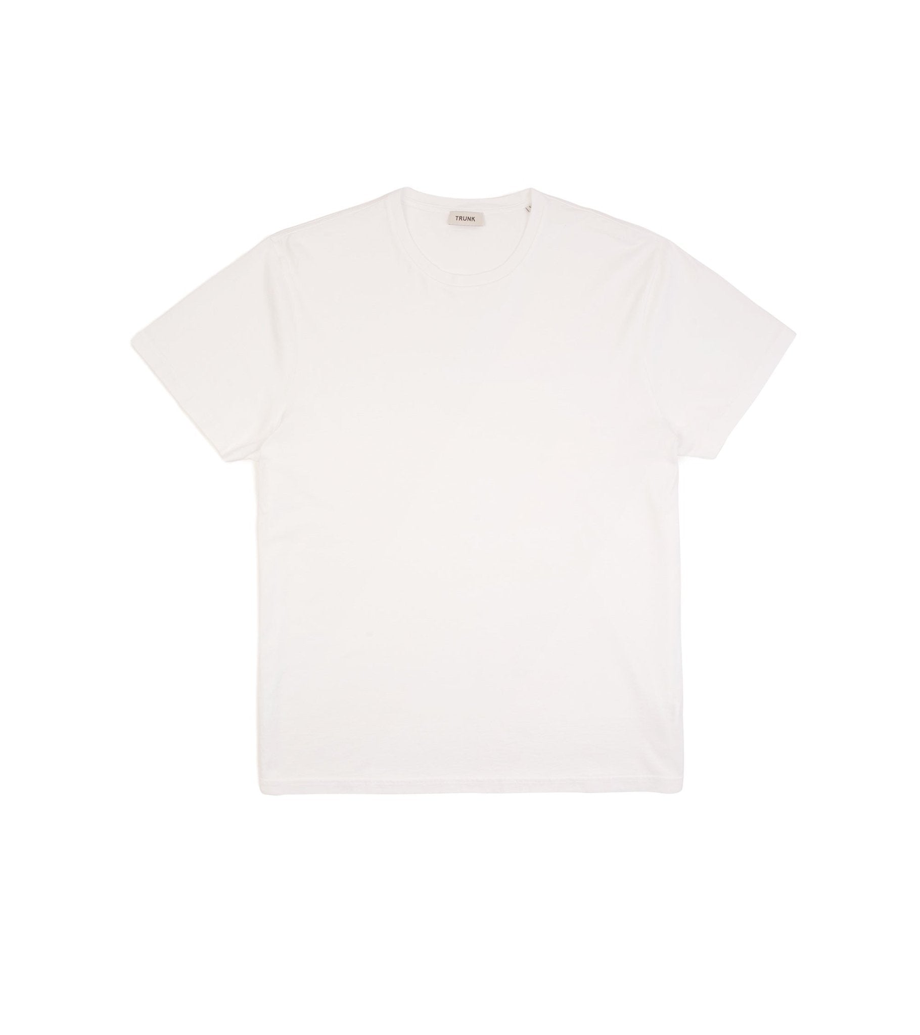 Trunk York Short Sleeve T-Shirt: White - Trunk Clothiers