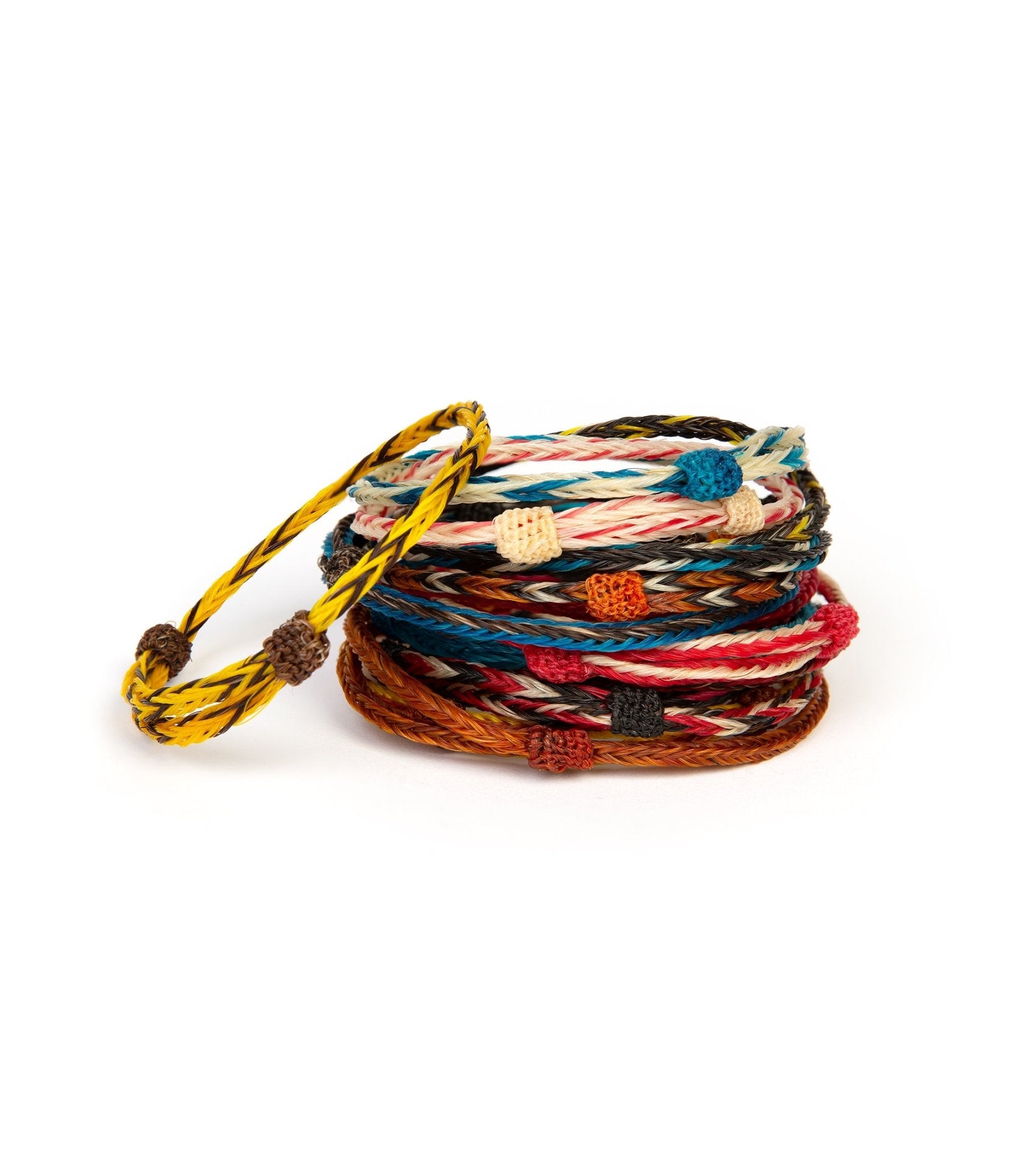 Waterfront Horsehair Bracelet: Assorted - Trunk Clothiers