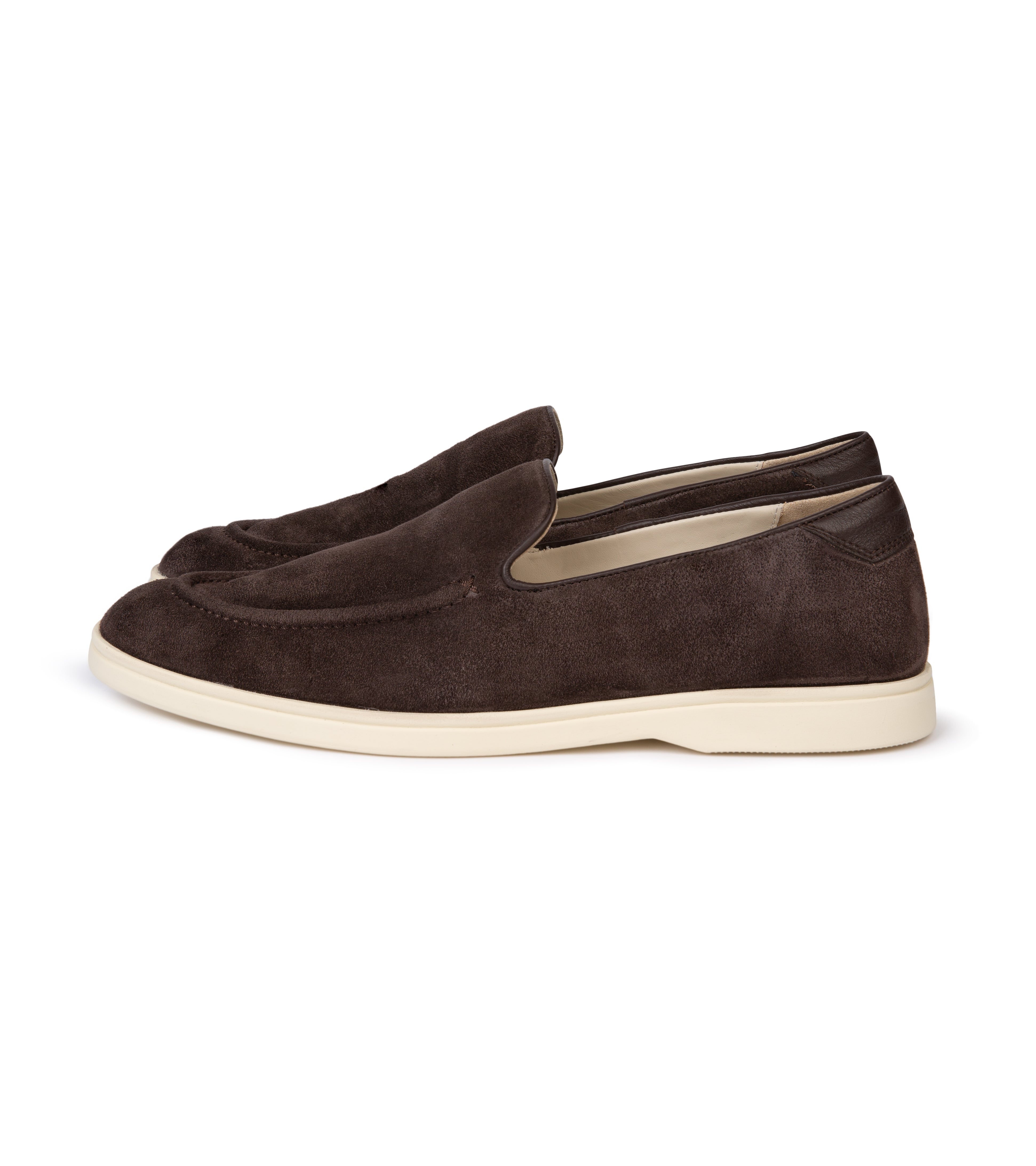 CQP Debonair Suede Slip-On Sneaker: Chocolate