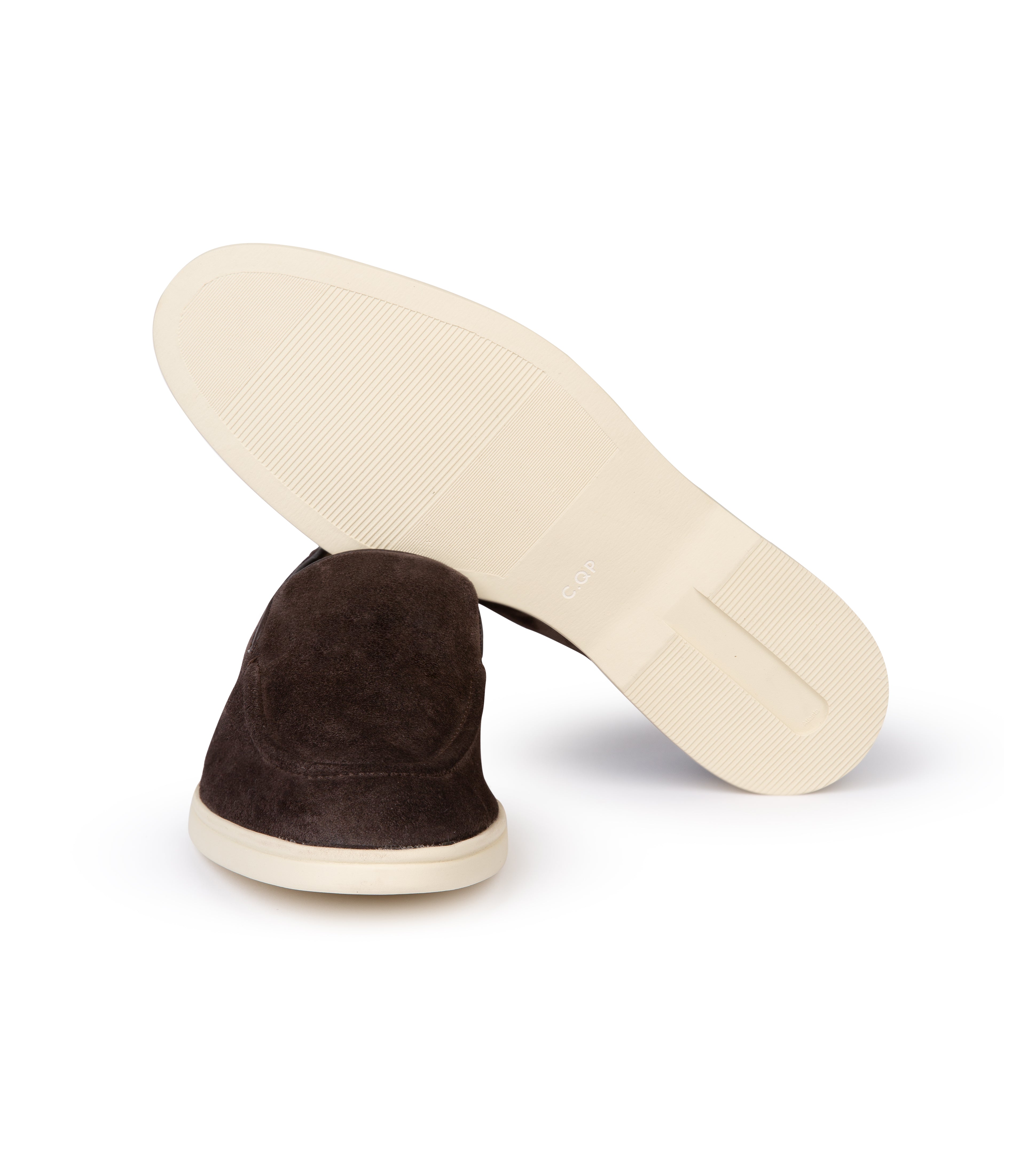 CQP Debonair Suede Slip-On Sneaker: Chocolate