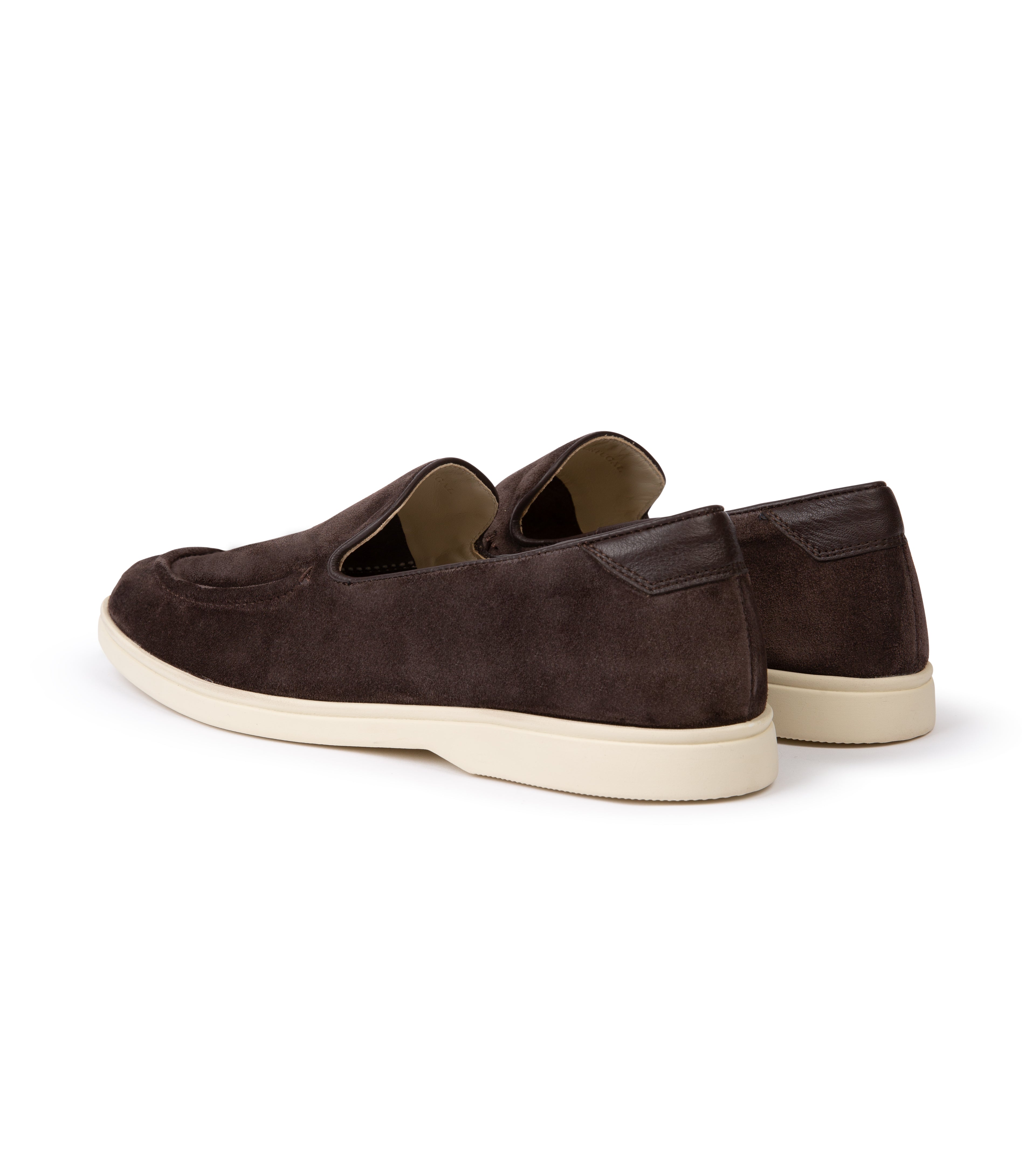 CQP Debonair Suede Slip-On Sneaker: Chocolate