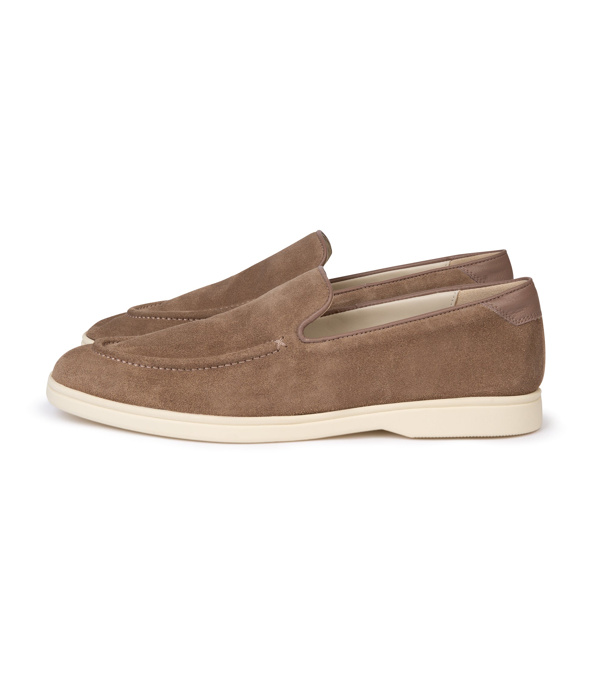 CQP Debonair Suede Slip-On Sneaker: Tabac