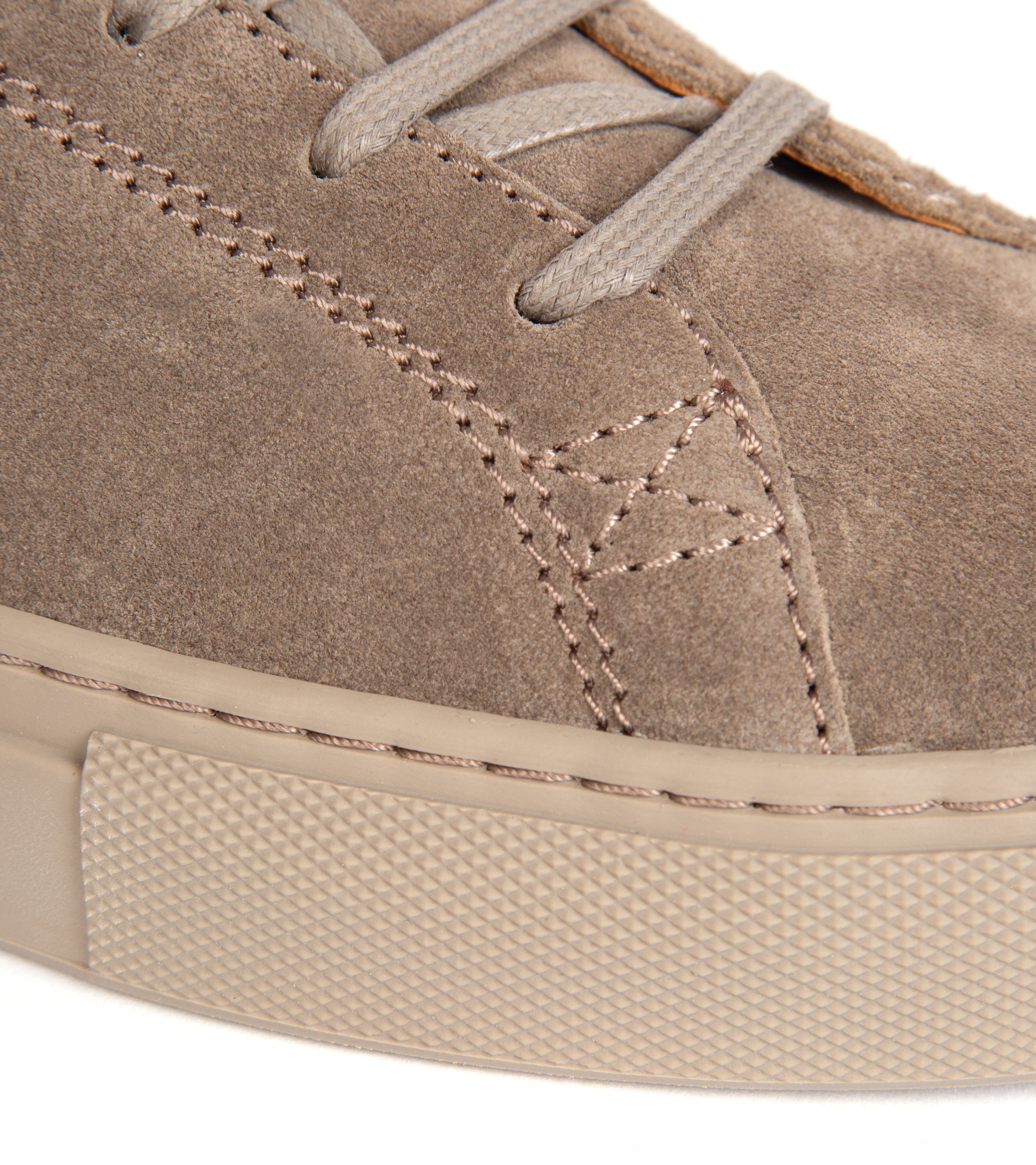 CQP Racquet Sr Suede Sneaker: Khaki