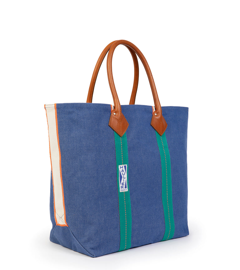 Haulier Medium Utility Tote Bag: Marine Blue – Trunk Clothiers