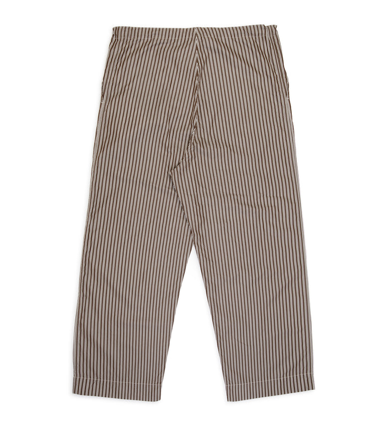 Kaptain Sunshine Cotton Silk Walk Easy Pants: Brown Stripe – Trunk