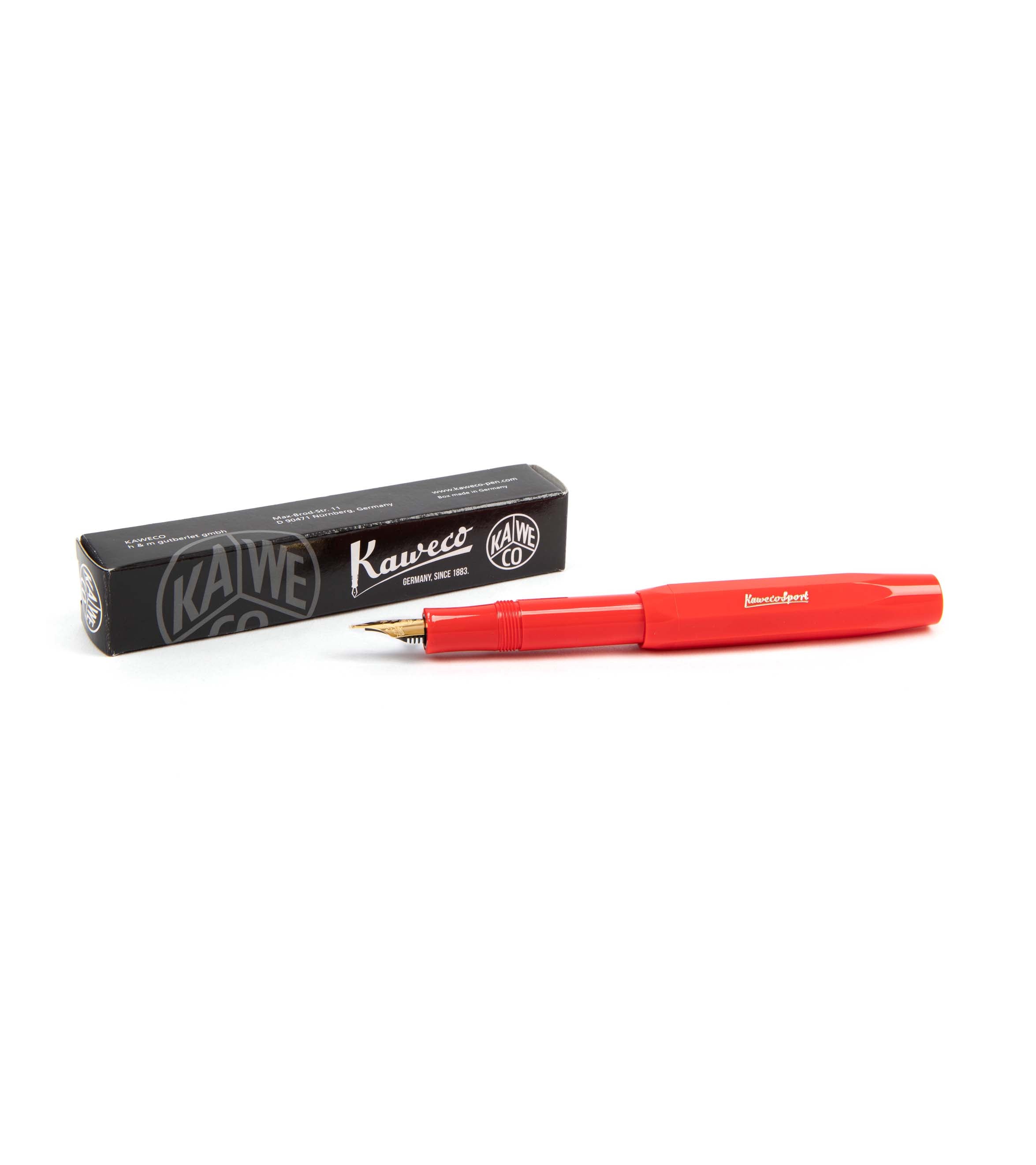 Kaweco Classic Sport Fountain Pen: Red - Trunk Clothiers