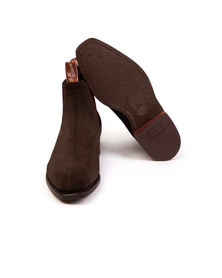 Black Comfort Craftsman boots, R.M.Williams Chelsea Boots