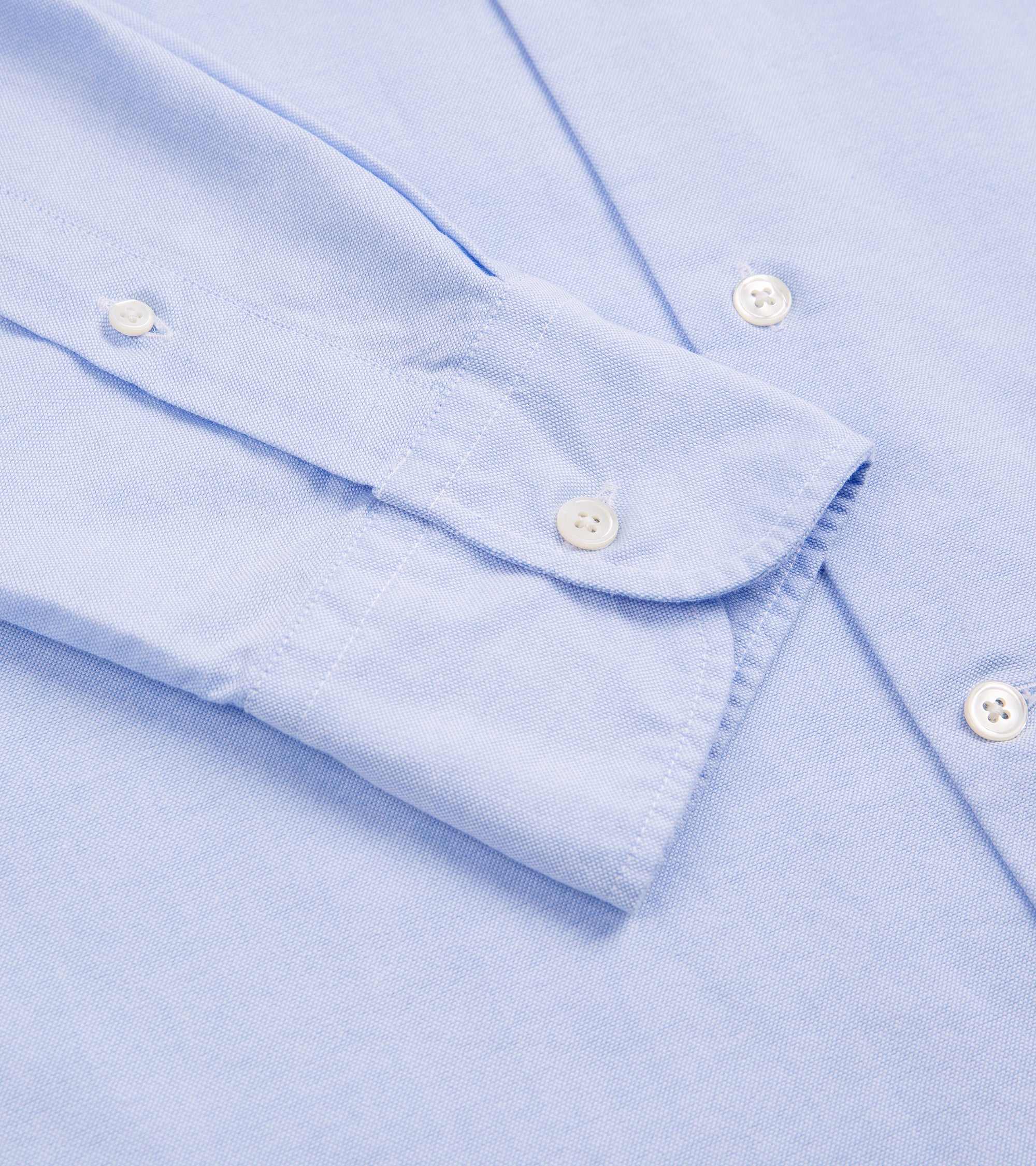 Trunk Audley Cotton Oxford Shirt: Light Blue