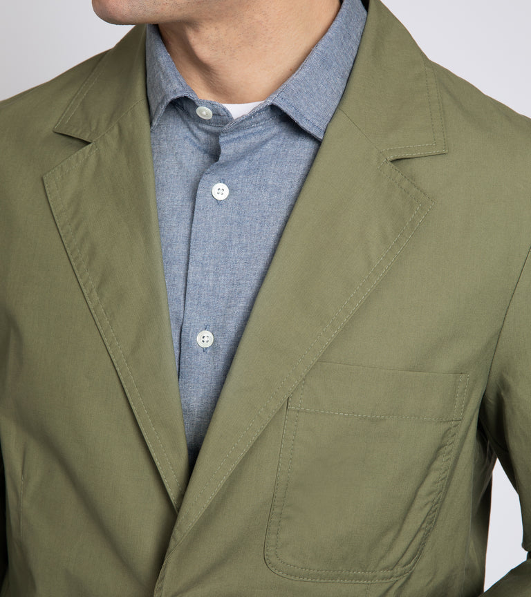 Trunk Ebury Organic Cotton Ventile Jacket: Olive – Trunk Clothiers